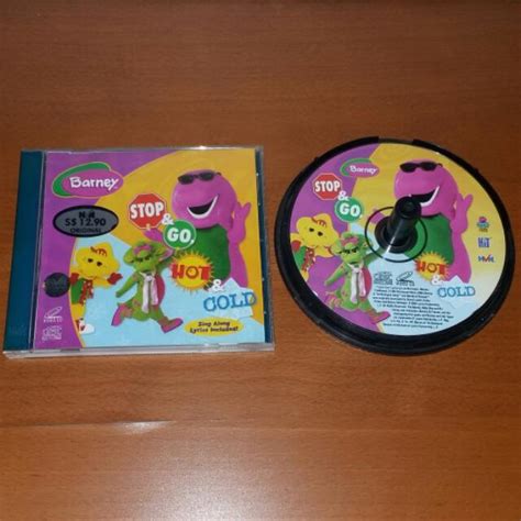 Barney Stop And Go Hot And Cold Vcd Hobbies And Toys Music And Media Music