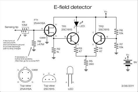 E Field Detector Schematic A Photo On Flickriver
