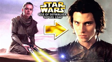 the rise of skywalker sequel leak this is insane and a new skywalker is born star wars explained