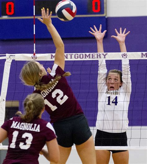 Volleyball Montgomery Has Big Goals With Returning Roster