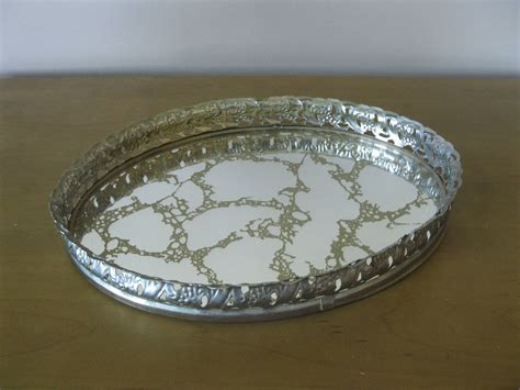 Best vanity mirror with lights. UNIQUE Oval vanity tray - mirror -12" x 9 1/4"- gold ...
