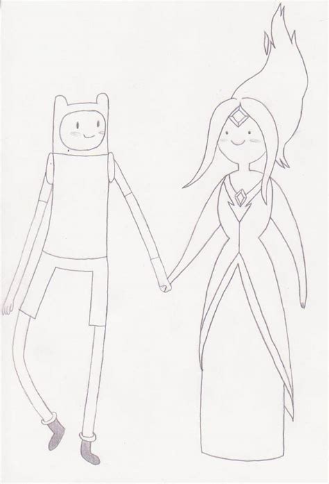 Finn X Flame Princess Adventure Time By Heyhihello13 On Deviantart
