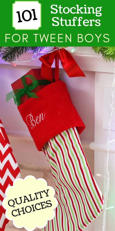 101 Stocking Stuffer Ideas For Tween Boys That Arent Junk Small Ts