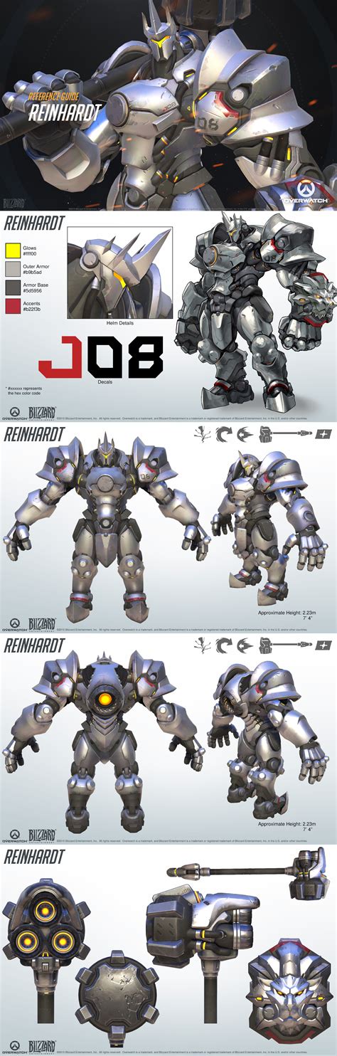 She's a damage dealer and a healer that doesn't require a ton of aiming or careful ability usage. Reinhardt Overwatch Reference Guide | Overwatch Cosplay Reference | Pinterest | 고급 시계, 게임 및 캐릭터 디자인
