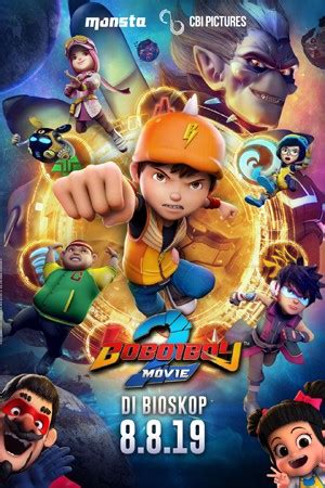 The film follows boboiboy and friends as they have to fight an ancient villain named retak'ka who wants to take over boboiboy's elemental powers. Film BOBOIBOY MOVIE 2 2019