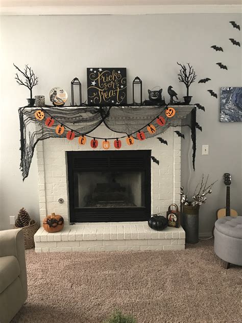 Halloween Fireplace 2019 Halloween Fireplace Decor Home Decor