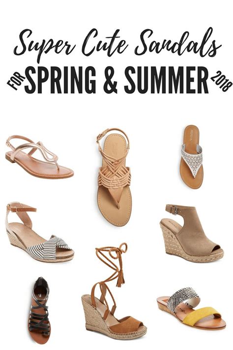 Super Cute Spring And Summer Sandals 2018 Sandals Summer Blogger