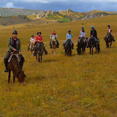 Horseback Riding In Mongolia Great Riding Country In Gorkhi Terelj