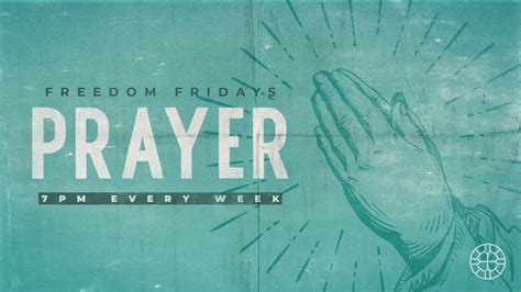 Freedom Friday Prayer Meetings Youtube