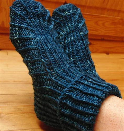 Knitting Pattern Mens Bed Socks Mikes Naturaleza