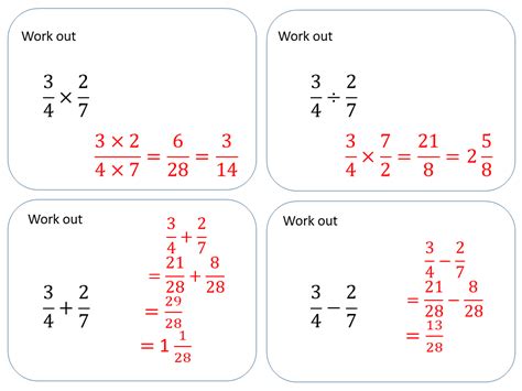 Four Operations With Fractions Ssdd Problems