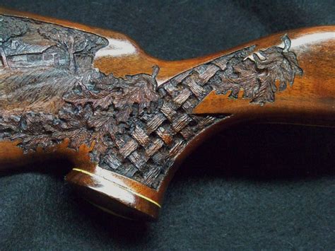 Gunstocks Custom Gun Stock Carving Gun Engraving