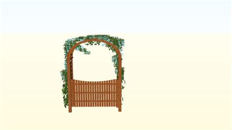 Arch Gate With Vines 3d Warehouse
