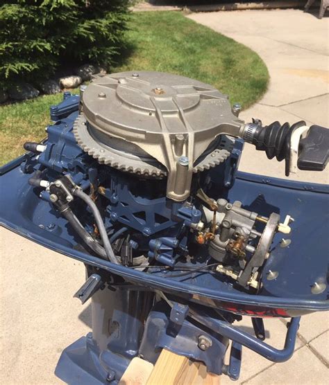 1969 Evinrude 18 Hp Fastwin Outboard Motor For Sale In New Baltimore