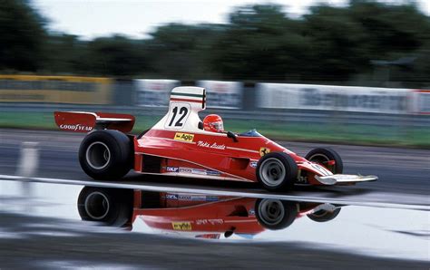 Niki Lauda Ferrari 312t 1975 British Gp Silverstone Racing