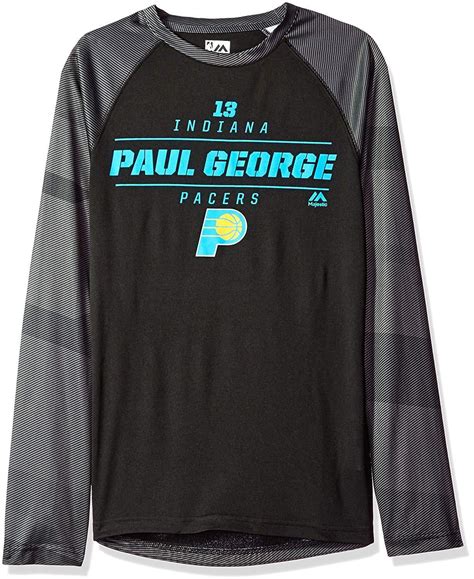 Majestic Indiana Pacers Player Program Nba Paul George Mens Tee Size Xl