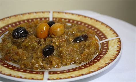 Recette slata mechouia tunisienne