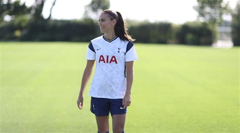 By phil mcnultychief football writer at white hart lane. Alex Morgan could make Tottenham debut against Arsenal ...