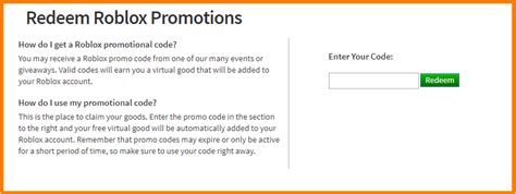 Roblox Promo Codes 2024 And Free Items List