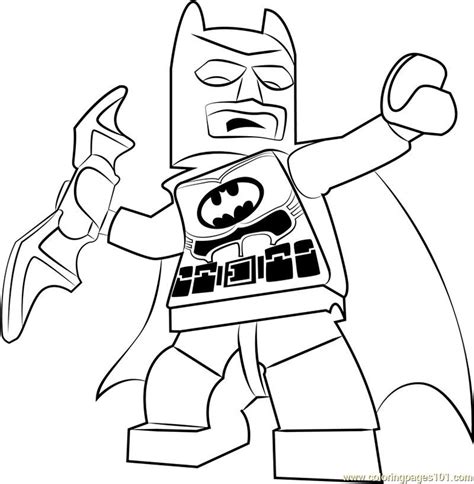 LEGO Characters Coloring Pages