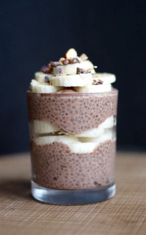 4 Ingredient Chocolate Chia Seed Pudding The Conscientious Eater