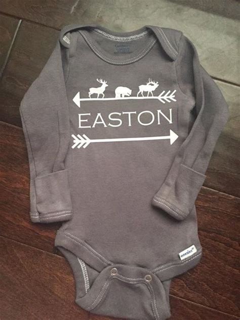 Download Spelling out Sean. Woodland animals and arrow custom baby ...