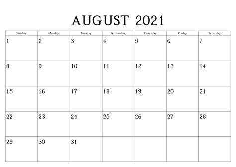 Blank August 201 Calendar Desktop And Wallpaper My Blog In 2021