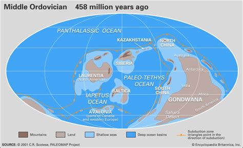 Paleo Tethys Sea Ancient Sea