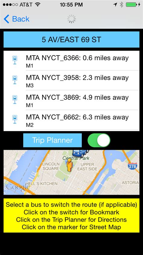 App Shopper Nyc Instant Real Time Mta Bus Text Public Transportation