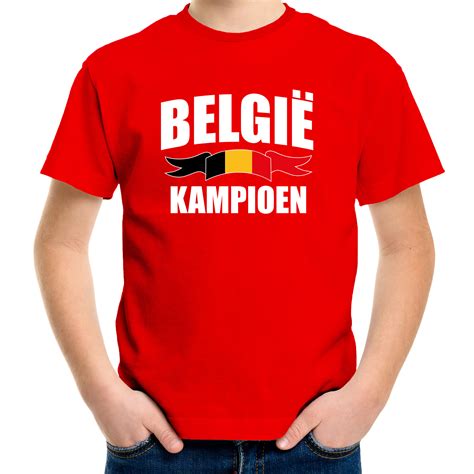 Uefa moet ze meteen verbieden. Nu zeer voordelig Rood fan shirt / kleding Belgie kampioen ...