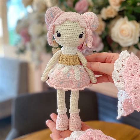 Kawaii Crochet Candy Doll Pattern Amigurumi Pattern Cute Pdf Etsy