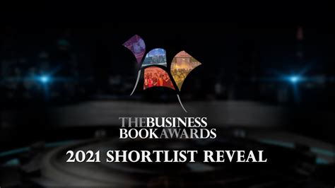 Business Book Awards 2021 Shortlist Reveal Youtube