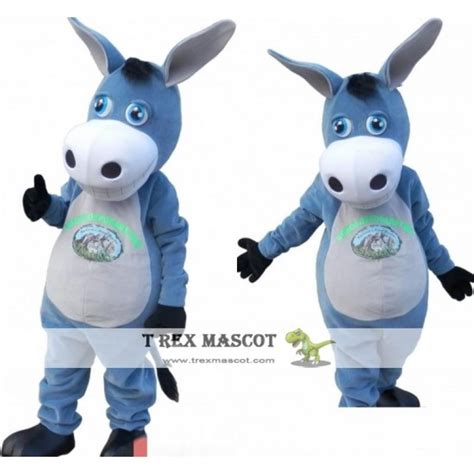 Donkey Mascot Costume Trexmascot