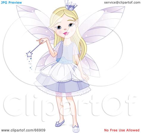 Royalty Free Rf Clipart Illustration Of A Pretty Blond Fairy Princess
