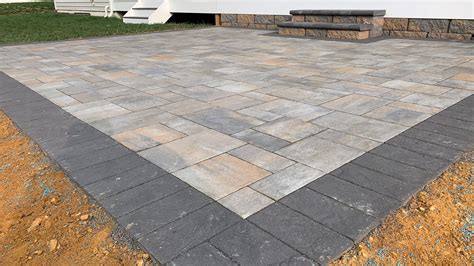 Backyard Paver Patio In Odenton Three Little Birds Hardscaping And Lawn