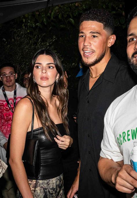 Kendall Jenner And Devin Booker Seen Together At Nba Event