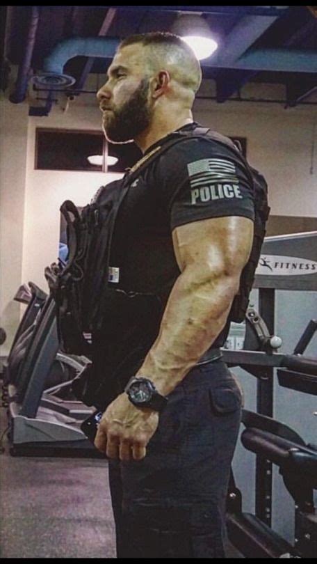 Scruffy Men Handsome Men Police Workout Mens Uniforms Hot Cops