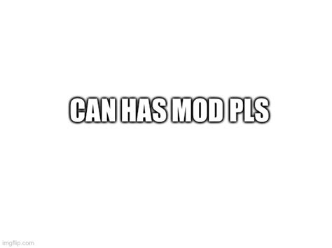 Can Has Mod Pls Imgflip