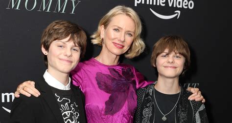 Naomi Watts Joined By On Screen Sons Cameron Nicholas Crovetti At