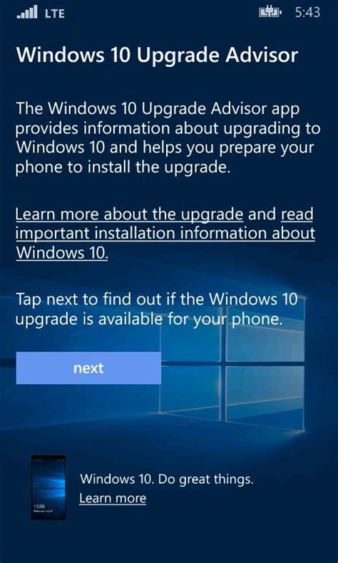 Upgrade Advisor Ist Dein Lumia Windows 10 Mobile Ready