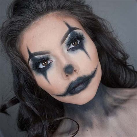 Scary Devilish Halloween Makeup Looks For Beginners Sepatula Com Easy Clown Makeup