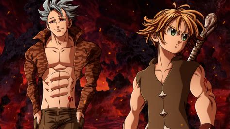 Ban and the rest of the seven deadly sins, 10 years ago. The Seven Deadly Sins 4k Ultra HD Wallpaper | Background Image | 3840x2160 | ID:933781 ...