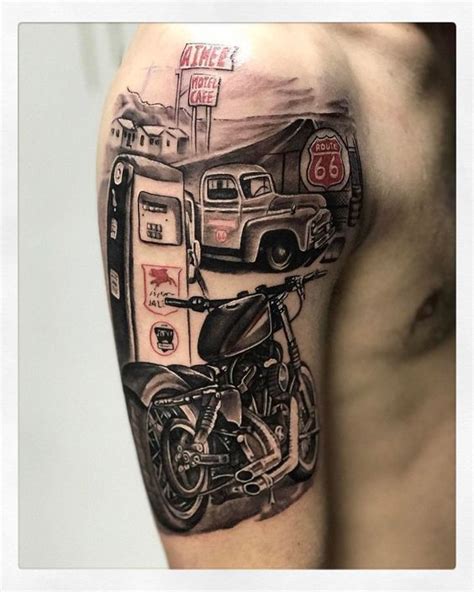 Motorcycle Tattoo 【 Tatuajes De Motos】157 Fotos Mechanic Tattoo