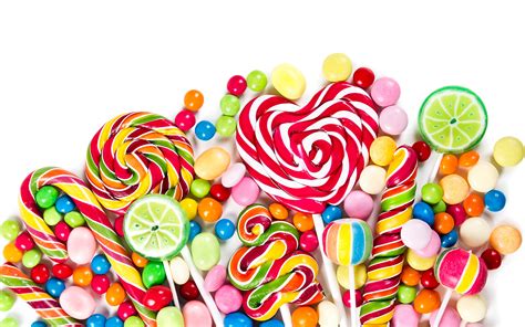 Desktop Wallpapers Dragee Candy Lollipop Food Many Sweets 3840x2400