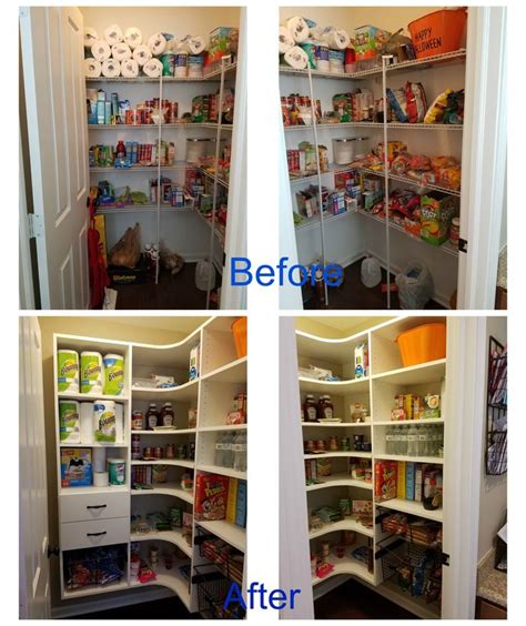 Before And After Pictures Of An Organized Pantry