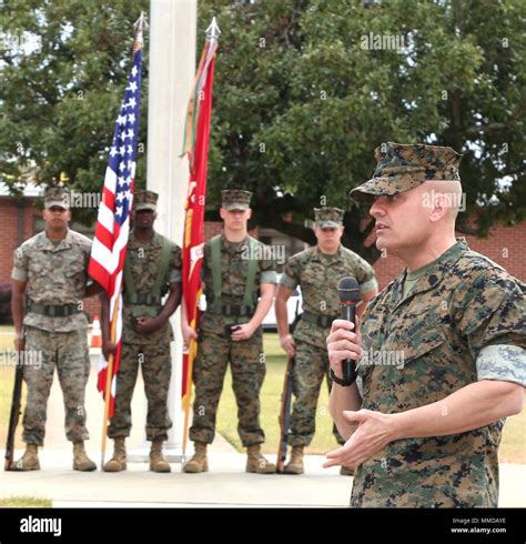 Sgt Maj Michael J Rowan In Coming Sergeant Major Marine Corps