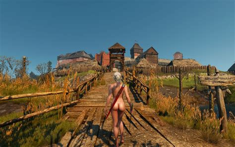 The Witcher Nude Mod So Lauft Ihr Mit Ciri Nackt Durch Temerien Mit