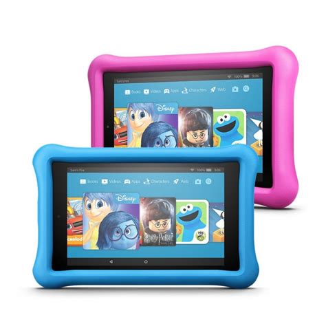 Amazon Fire 7 Kids Edition Tablet Variety Pack 16gb Bluepink For