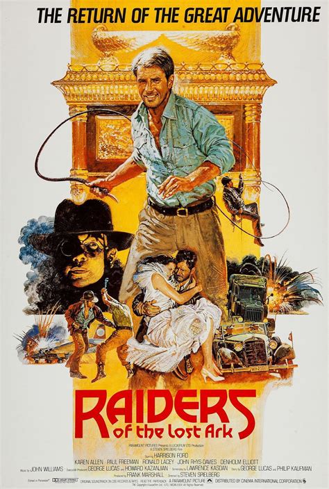 Box 8669 universal city, ca. Raiders of the Lost Ark (1981) 1061 x 1576 : MoviePosterPorn