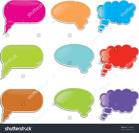 Call Outs Stock Vector Illustration 11894803 Shutterstock